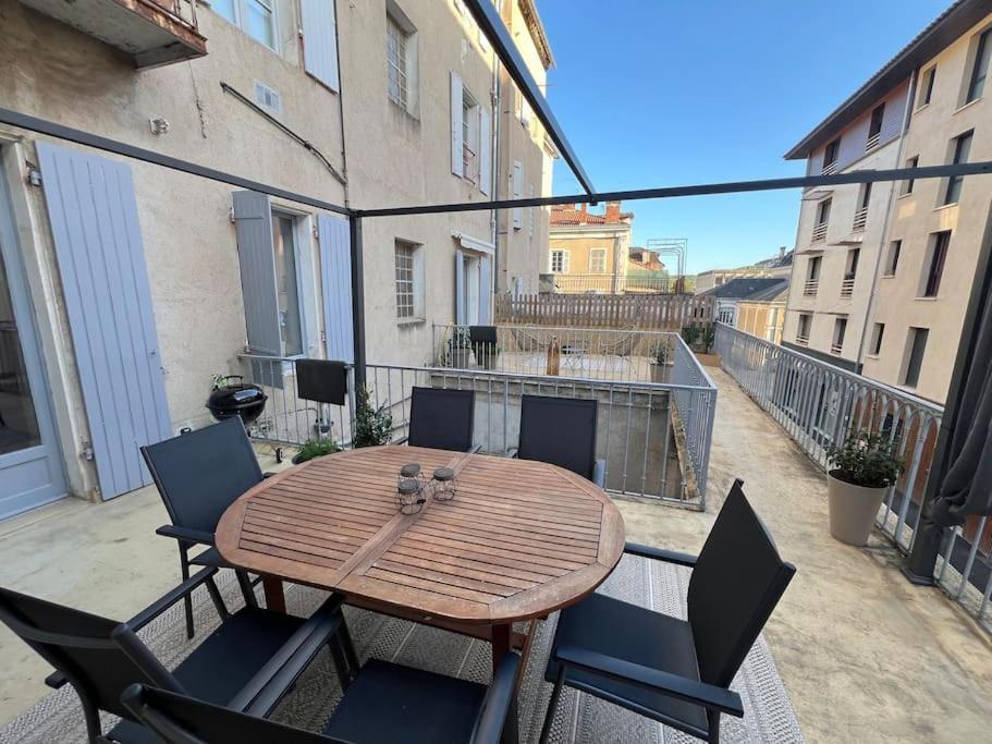 Coeur De Ville, Garage Prive Et Gratuit Avec Terrasse ! 卡奥尔 外观 照片